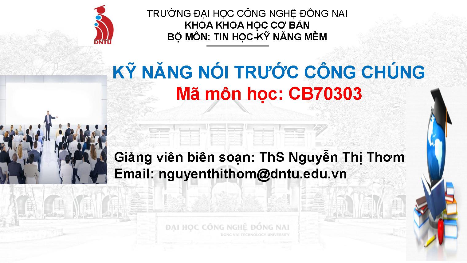 Kỹ năng nói trước công chúng