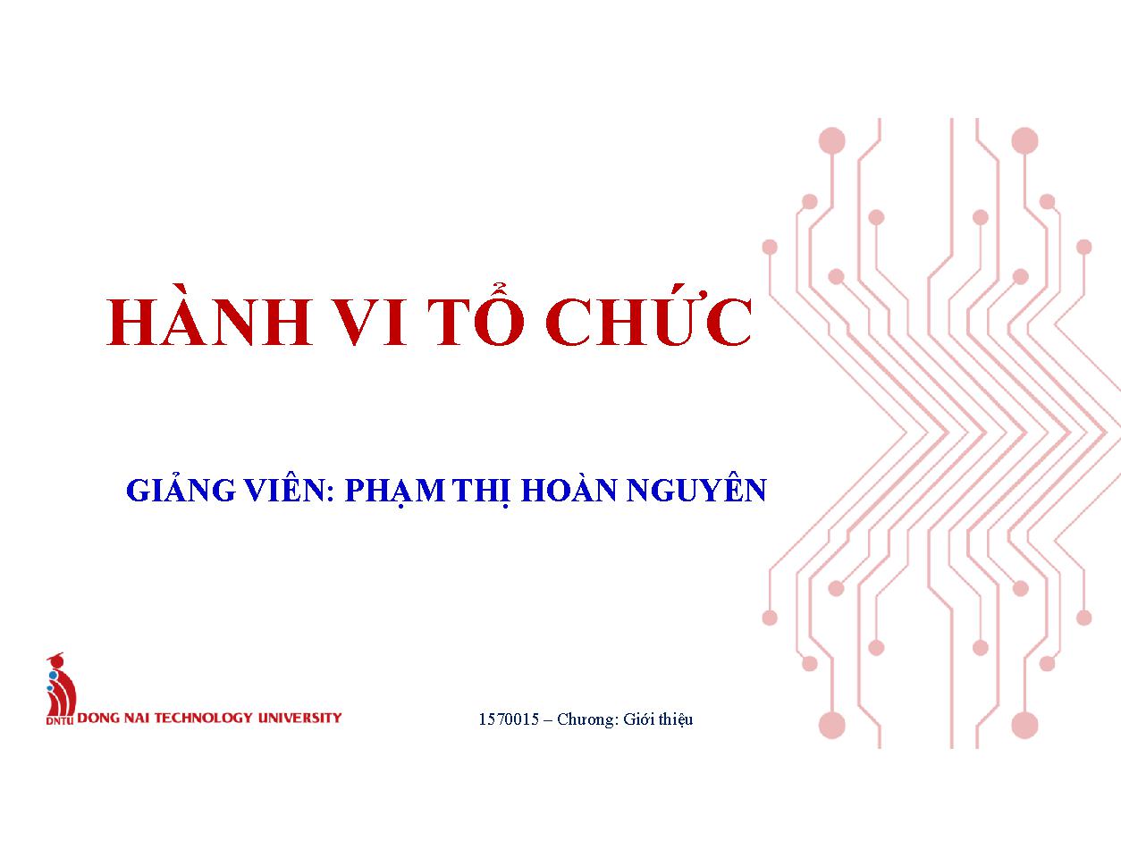 Hành vi tổ chức