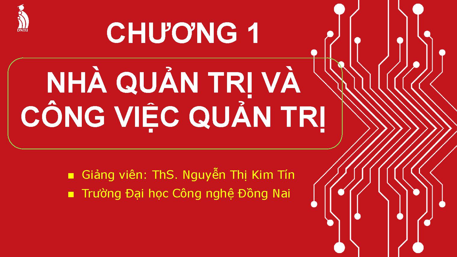 Nguyên lý quản trị