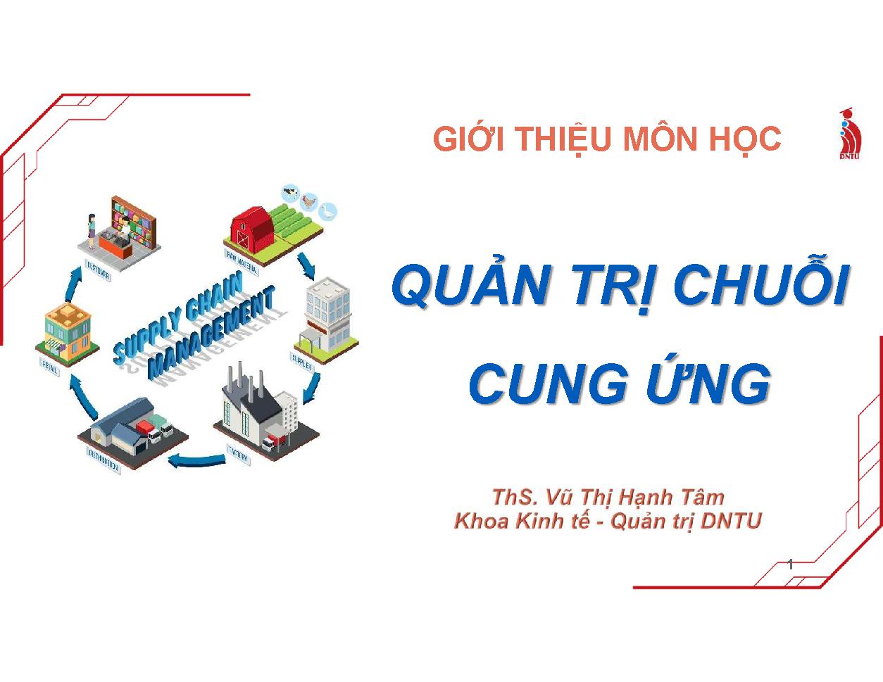 Quản trị chuỗi cung ứng