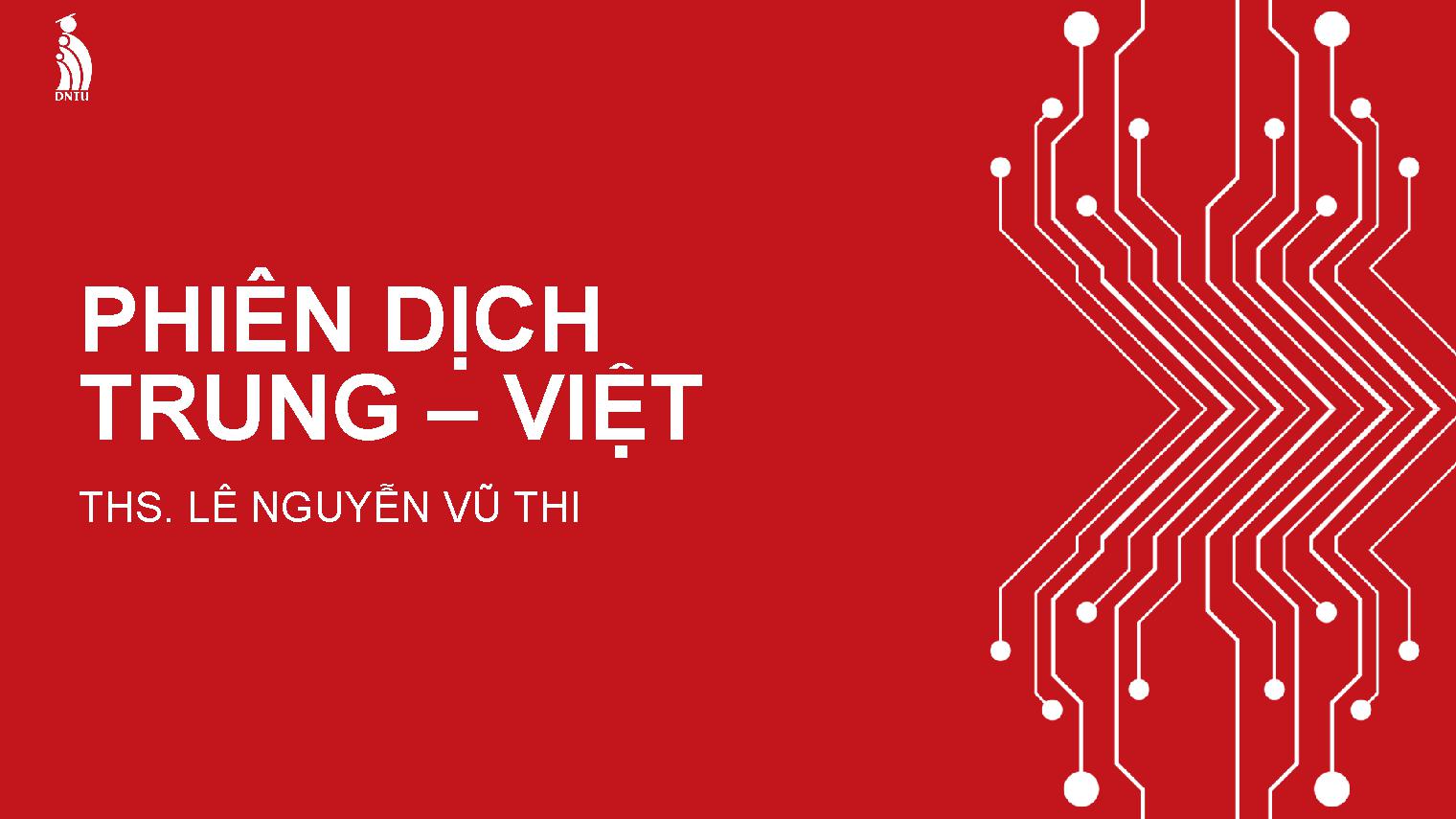 Phiên Dịch Trung – Việt