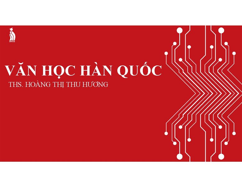 Văn Học Hàn Quốc