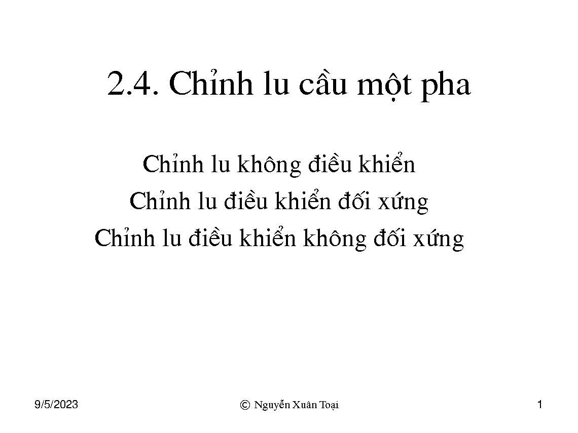 Máy điện và điện tử công suất