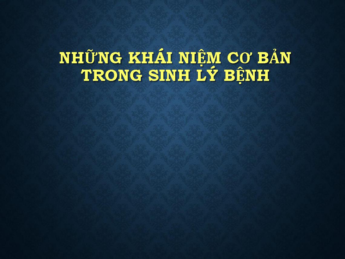 Sinh lý bệnh - Miễn dịch