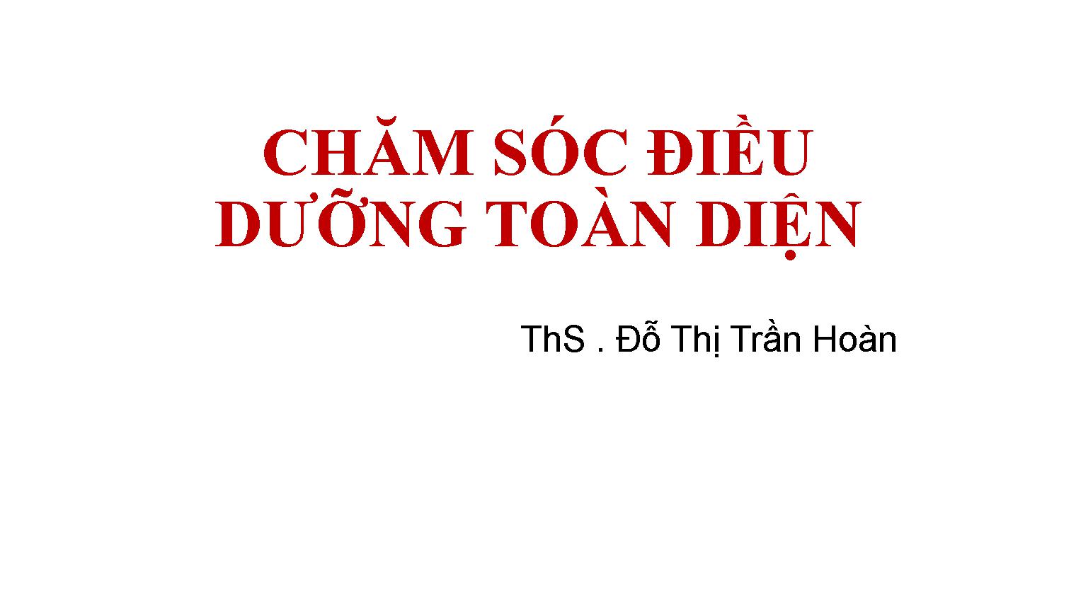 Quản lý điều dưỡng