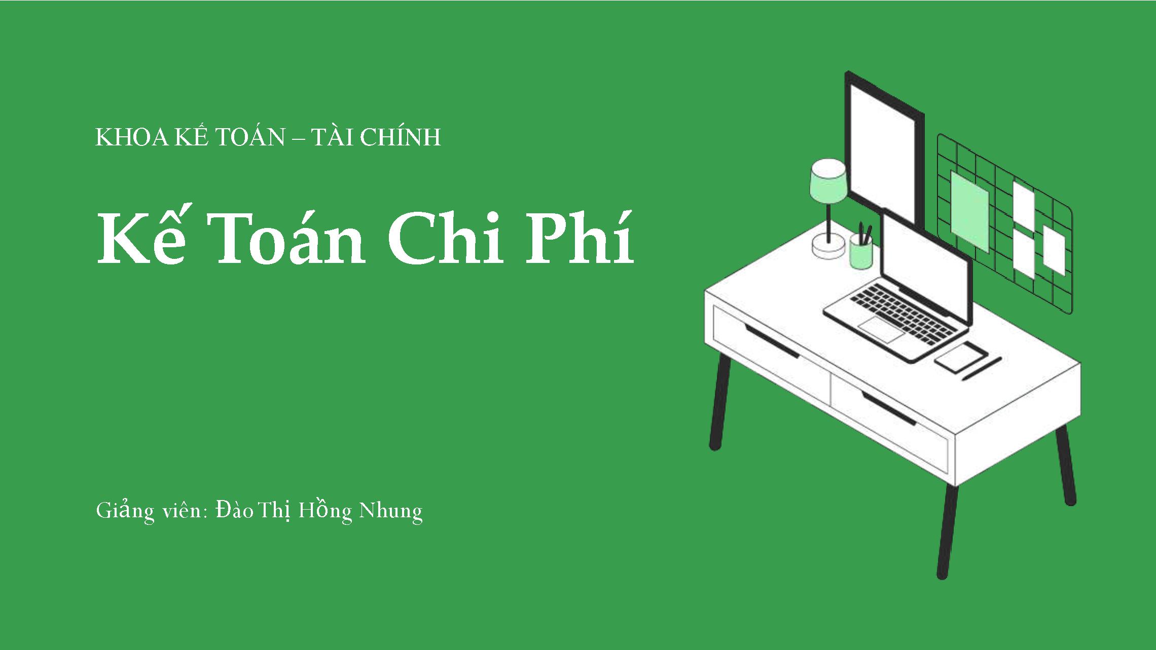 Kế toán chi phí