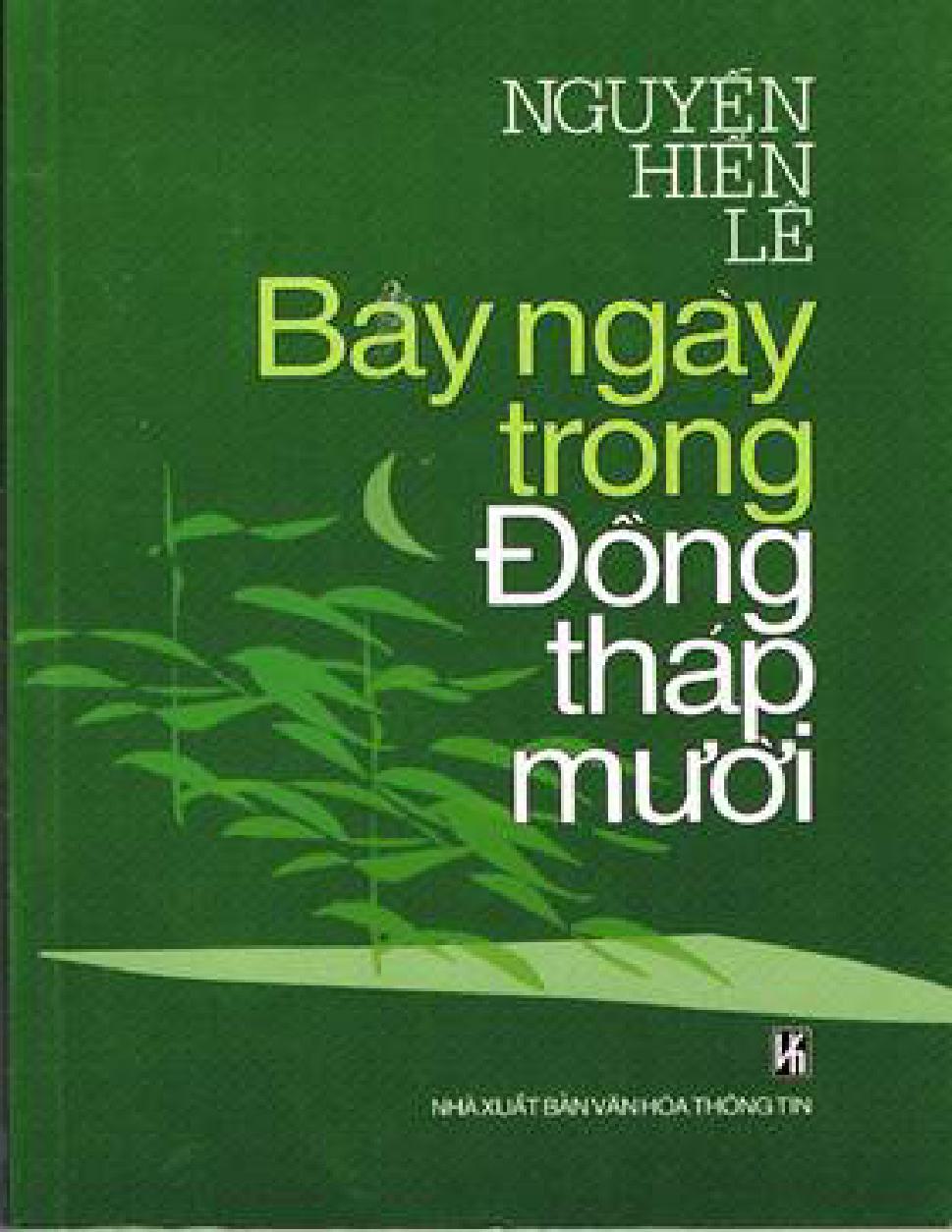 Bảy Ngày Trong Đồng Tháp Mười