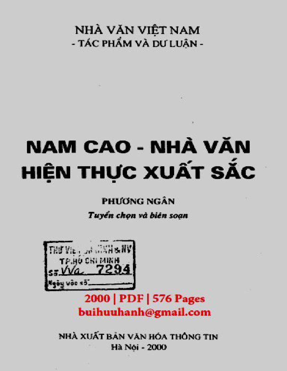 Nam Cao Nhà Văn Hiện Thực Xuất Sắc