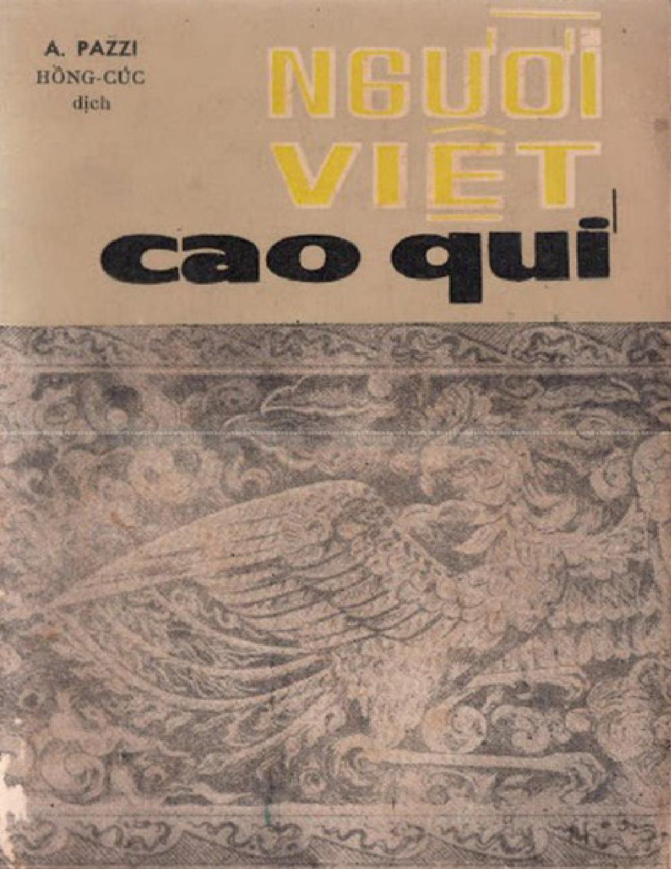 Người Việt Cao Quý – A. Pazzi