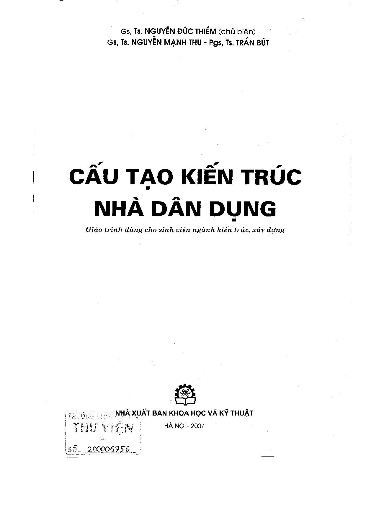 Cấu tạo kiến trúc nhà dân dụng