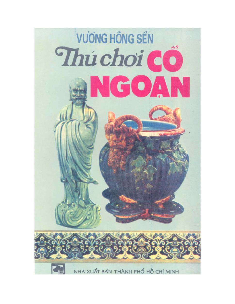 Thú Chơi Cổ Ngoạn – Vương Hồng Sển