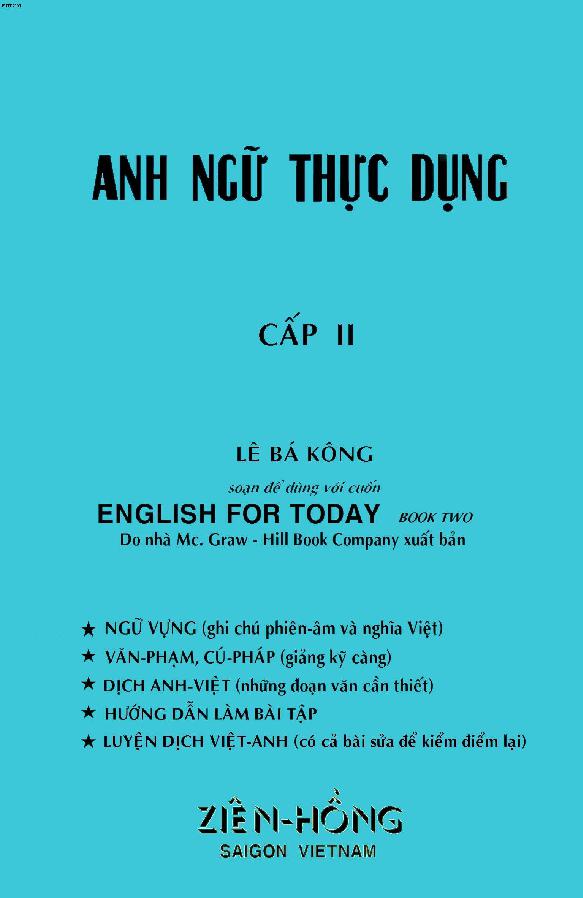 Anh Ngữ Thực Dụng Cấp II