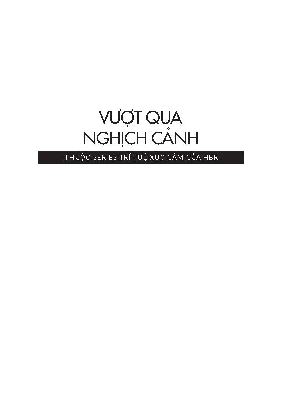 Vượt Qua Nghịch Cảnh