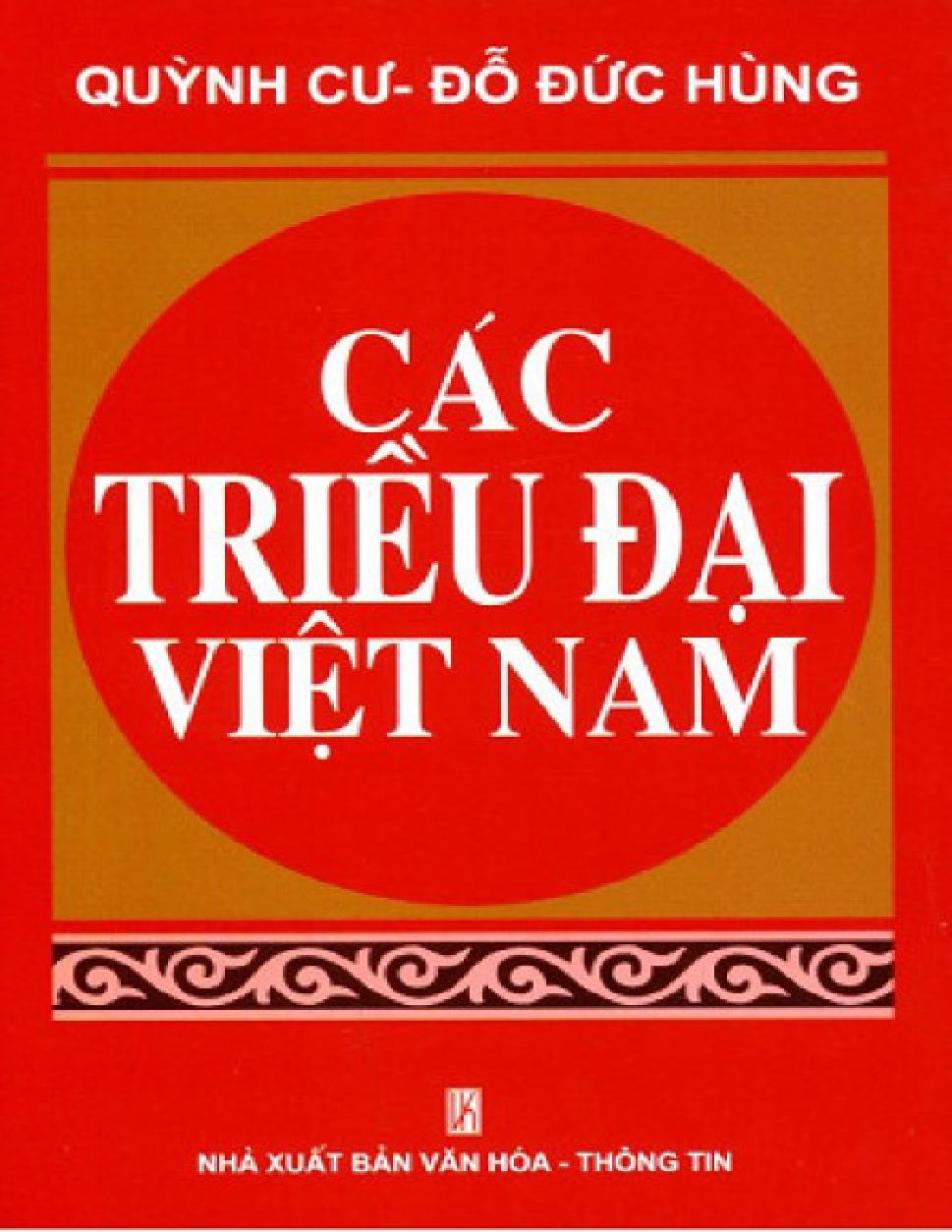 Các Triều Đại Việt Nam