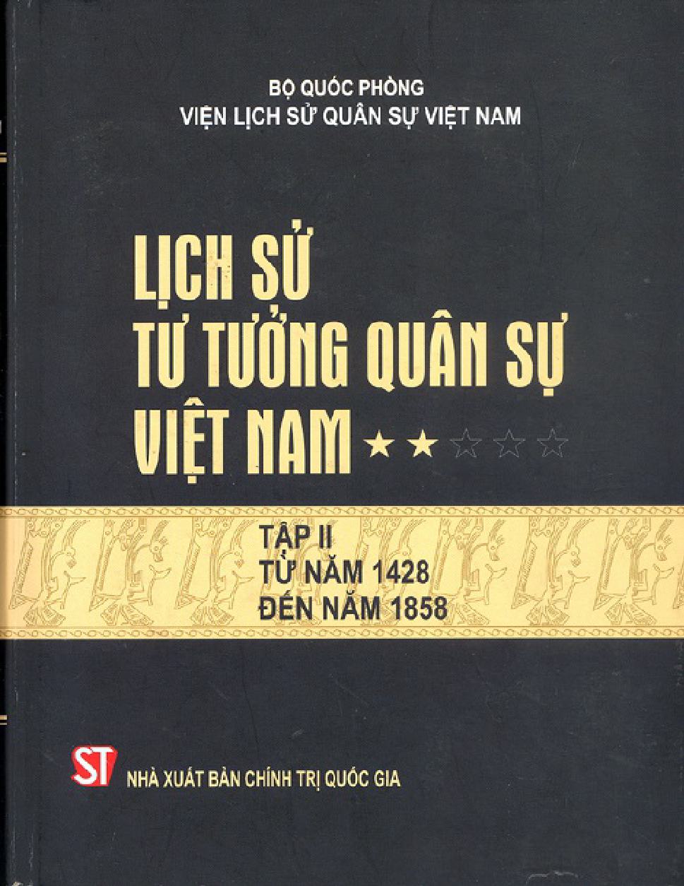 Lich Su Tu Tuong Viet Nam Tap 2