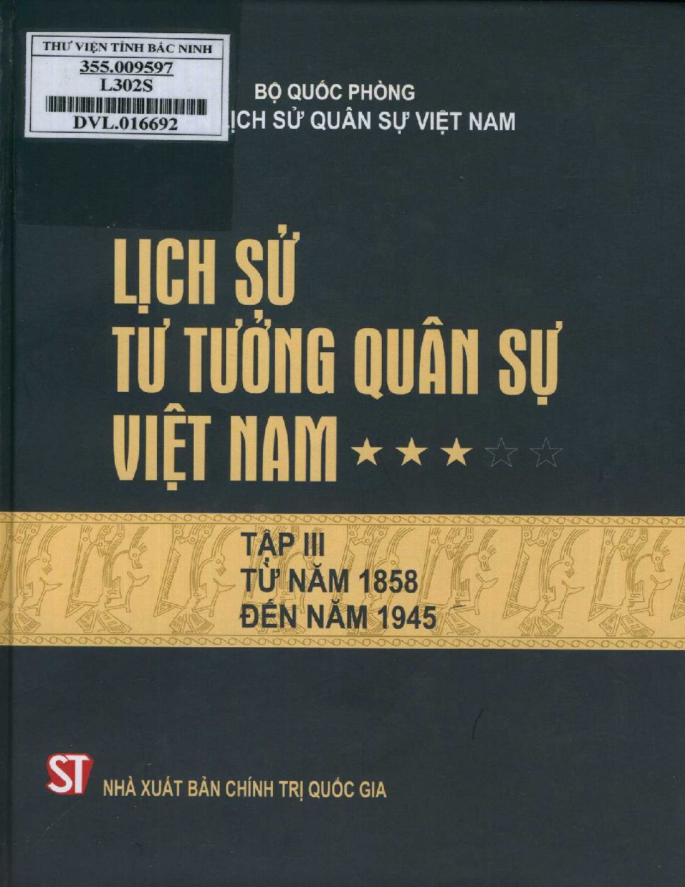 Lich Su Tu Tuong Viet Nam Tap 3