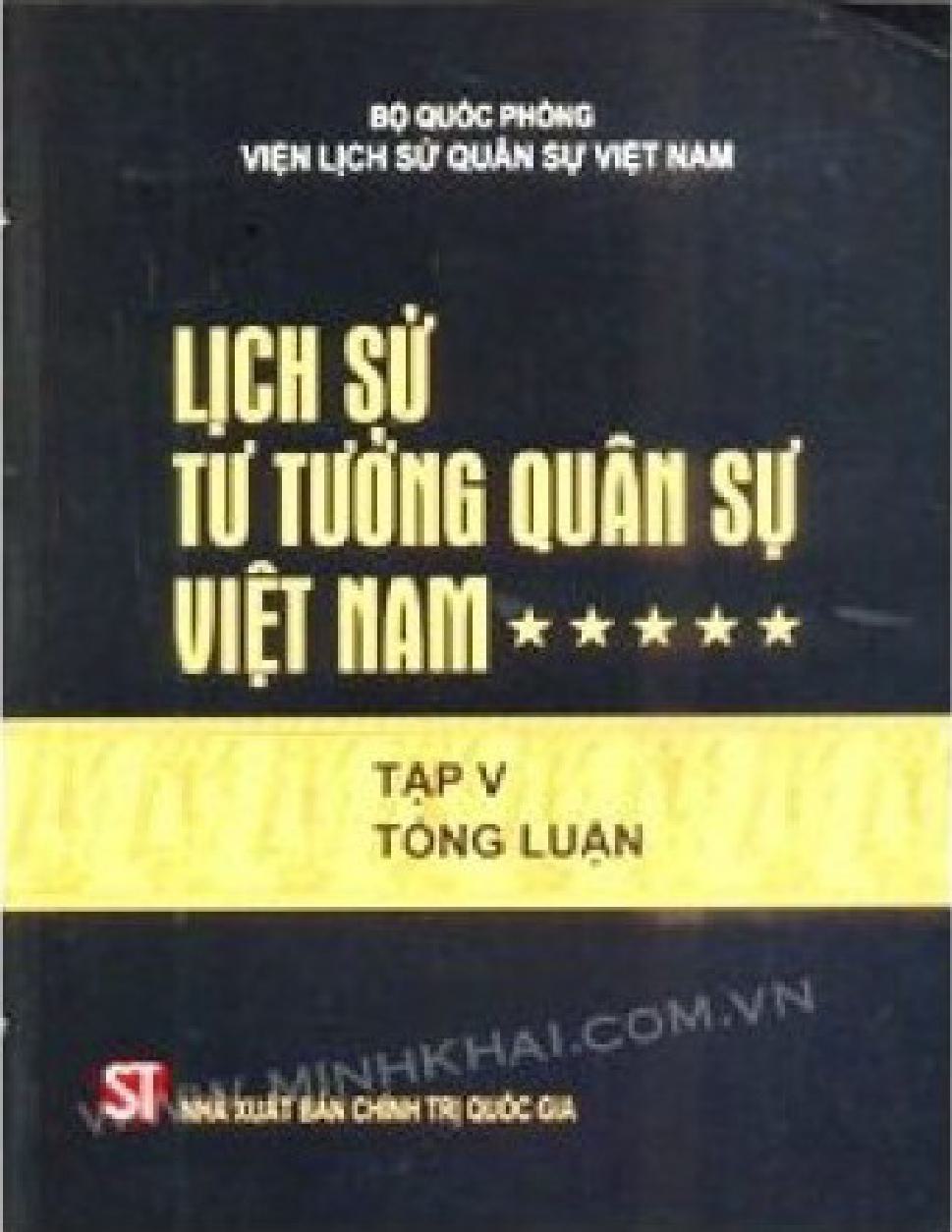 Lich Su Tu Tuong Viet Nam Tap 5