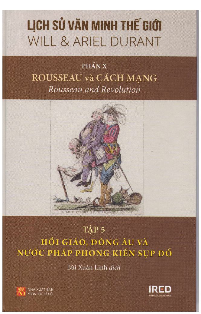 Lịch Sử Văn Minh Thế Giới Phần X (tập 5)